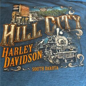 HARLEY-DAVIDSON‎ Vintage Hill City T-SHIRT, Men’s 3XL